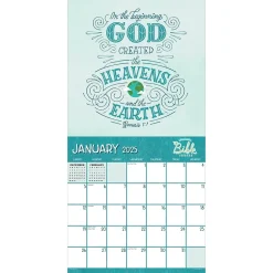 2025 Calendars|TF Publishing 2025 Bible Verses 12