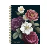 Academic Planners|TF Publishing 2024-2025 Bibliophile Series Peony and Petals 6" x 8" Academic Weekly & Monthly Planner, Paperboard Cover