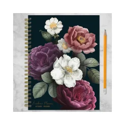Academic Planners|TF Publishing 2024-2025 Bibliophile Series Peony and Petals 6