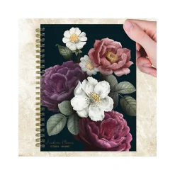 Academic Planners|TF Publishing 2024-2025 Bibliophile Series Peony and Petals 6