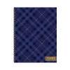 Academic Planners|TF Publishing 2024-2025 Bibliophile Series Royal Tartan 9" x 11" Academic Weekly & Monthly Planner, Paper Cover, Blue/Yellow