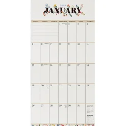 2025 Calendars|TF Publishing 2025 Big Grid-Floral 7