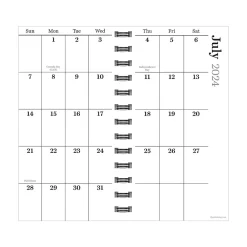 Academic Planners|TF Publishing 2024-2025 Blue Plaid 3.5