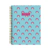 Academic Planners|TF Publishing 2024-2025 Cali Girl Collection Blue Sky Rainbows 6" x 8" Academic Weekly & Monthly Planner, Paperboard Cover