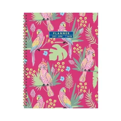 Academic Planners|TF Publishing 2024-2025 Cali Girl Collection Pretty Parrot 8.5" x 11" Academic Weekly & Monthly Planner, Paperboard Cover