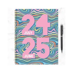 Academic Planners|TF Publishing 2024-2025 Cali Girl Groovy 8.5