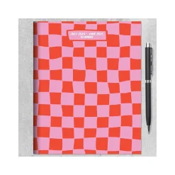 Academic Planners|TF Publishing 2024-2025 Check Pink and Red 6.5