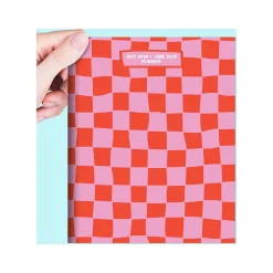 Academic Planners|TF Publishing 2024-2025 Check Pink and Red 6.5
