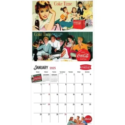 2025 Calendars|TF Publishing 2025 Coca-Cola: Vintage Nostalgia 12