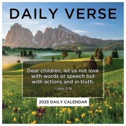 2025 Calendars|TF Publishing 2025 Daily Verse 5.25