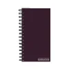 Academic Planners|TF Publishing 2024-2025 Dark As Night 3.5" x 6.5" Academic Weekly & Monthly Planner, Paperboard Cover, Purple (AY25-7502)