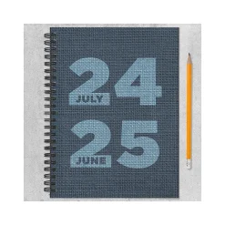 Academic Planners|TF Publishing 2024-2025 Elements Series Denim 6