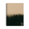 Academic Planners|TF Publishing 2024-2025 Elements Series Ombre Woods 6" x 8" Academic Weekly & Monthly Planner, Paperboard Cover, Kraft/Black