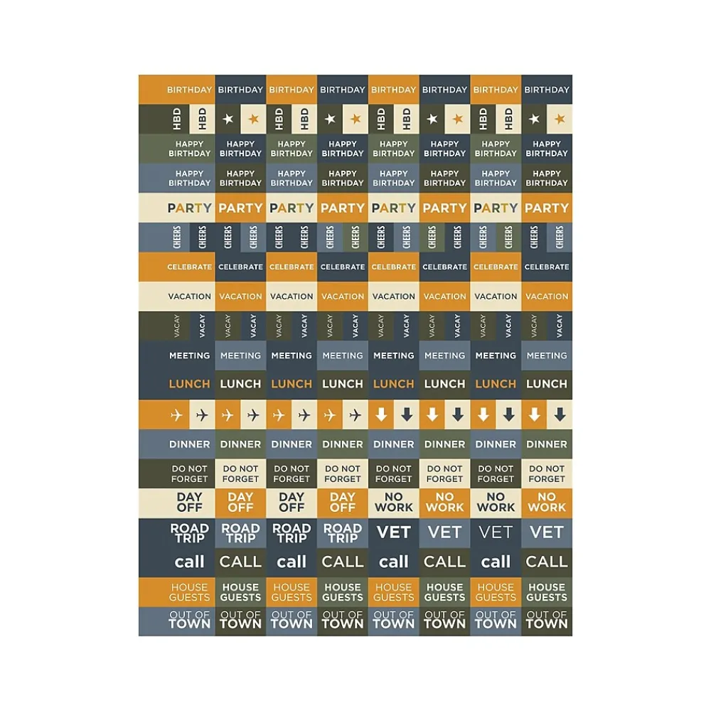 Academic Planners|TF Publishing 2024-2025 Elements Series Living Leaf 8.5" x 11" Academic Weekly & Monthly Planner, Paperboard Cover