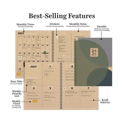 Academic Planners|TF Publishing 2024-2025 Elements Series Venn Diagram 8.5