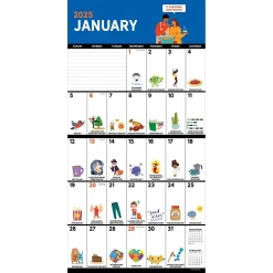 2025 Calendars|TF Publishing 2025 Every Day's A Holiday Wall 12