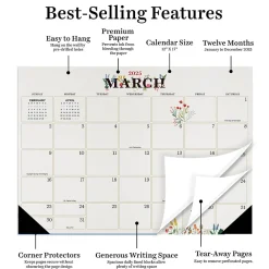 2025 Calendars|TF Publishing 2025 Floral 12