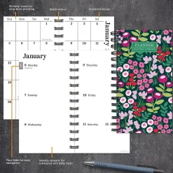 2025 Planners|TF Publishing 2025 Floral Burst 3.5