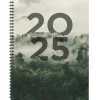 2025 Planners|TF Publishing 2025 Forest Mist 9" x 11" Weekly & Monthly Planner, Paperboard Cover, Multicolored (25-9700)