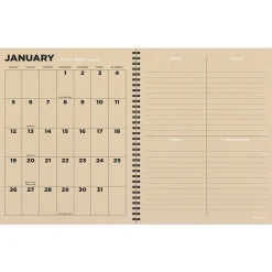 2025 Planners|TF Publishing 2025 Forest Mist 9" x 11" Weekly & Monthly Planner, Paperboard Cover, Multicolored (25-9700)