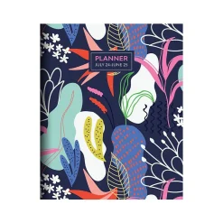 Academic Planners|TF Publishing 2024-2025 Funky Floral 6.5" x 8" Academic Monthly Planner, Paperboard Cover, Multicolor (AY25-4204)