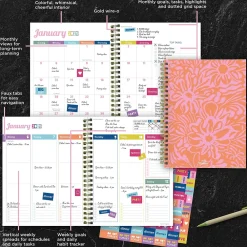 2025 Planners|TF Publishing 2025 Happy Hibiscus 6.5