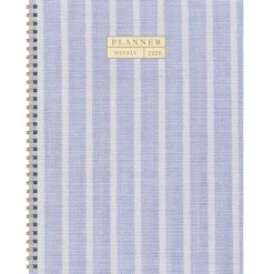 2025 Planners|TF Publishing 2025 Harper Blue 9" x 11" Weekly & Monthly Planner, Paperboard Cover, Multicolored (25-9710)