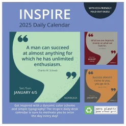 2025 Calendars|TF Publishing 2025 Inspire 5.25" x 5.25" Day-to-Day Calendar (25-3012)