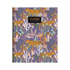Academic Planners|TF Publishing 2024-2025 Jungle Cat 9" x 11" Academic Monthly Planner, Paperboard Cover, Multicolor (AY25-4506)