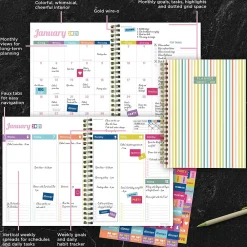 2025 Planners|TF Publishing 2025 Malibu Stripes 6.5