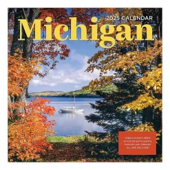2025 Calendars|TF Publishing 2025 Michigan 12" x 12" Monthly Wall Calendar (25-1039)