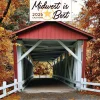 2025 Calendars|TF Publishing 2025 Midwest Is Best 12" x 12" Monthly Wall Calendar (25-1047)