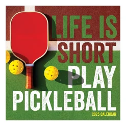 2025 Calendars|TF Publishing 2025 Pickleball is Life 12" x 12" Monthly Wall Calendar (25-1112)