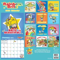 2025 Calendars|TF Publishing 2025 Rainbow Brite 12" x 12" Monthly Wall Calendar (25-1123)