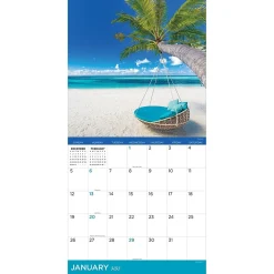 2025 Calendars|TF Publishing 2025 Tropical Escapes 12