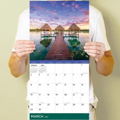 2025 Calendars|TF Publishing 2025 Tropical Escapes 12