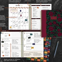 2025 Planners|TF Publishing 2025 Victorian Blooms 6.5