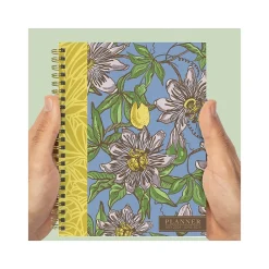 Academic Planners|TF Publishing 2024-2025 White Lotus Series Coastal Flowers 6