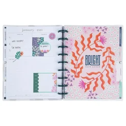 Academic Planners|The Happy Planner 2024-2025 Abstract Florals 7