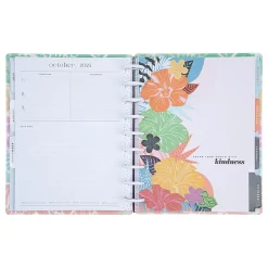 Academic Planners|The Happy Planner 2024-2025 Bold and Botanical 7" x 9.25" Academic Weekly & Monthly Planner, Plastic Cover, Multicolor