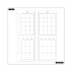 Academic Planners|The Happy Planner 2024-2025 Exotic Borders 7
