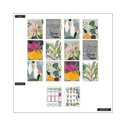 Academic Planners|The Happy Planner 2024-2025 Vivid Blooms 7