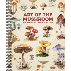 2025 Planners|Willow Creek 2025 Art of the Mushroom 6.5" x 8.5" Weekly & Monthly Planner (47231)