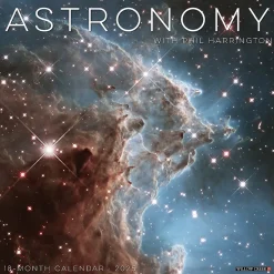 2025 Calendars|Willow Creek 2025 Astronomy 7" x 7" Monthly Wall Calendar (45640)