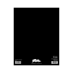 Academic Planners|Willow Creek 2024-2025 Basic Black 7.5" x 9.5" Academic Monthly Planner, Paper Cover, Black/Brown (47484)