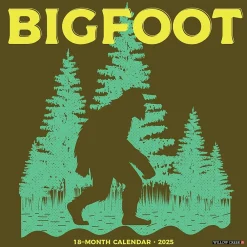 2025 Calendars|Willow Creek 2025 Bigfoot 7" x 7" Yearly Wall Calendar (48658)