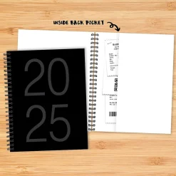 2025 Planners|Willow Creek 2025 Black 8.5
