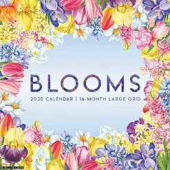 2025 Calendars|Willow Creek 2025 Blooms—Large Grid 12" x 12" Monthly Wall Calendar (46449)