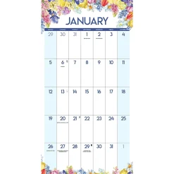 2025 Calendars|Willow Creek 2025 Blooms—Large Grid 12