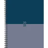 2025 Planners|Willow Creek 2025 Blue Duotone 6.5" x 8.5" Weekly Planner Cover, Blue/Gray (47316)